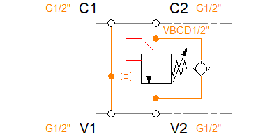 VBCD 1/2" SE/A (V0412)